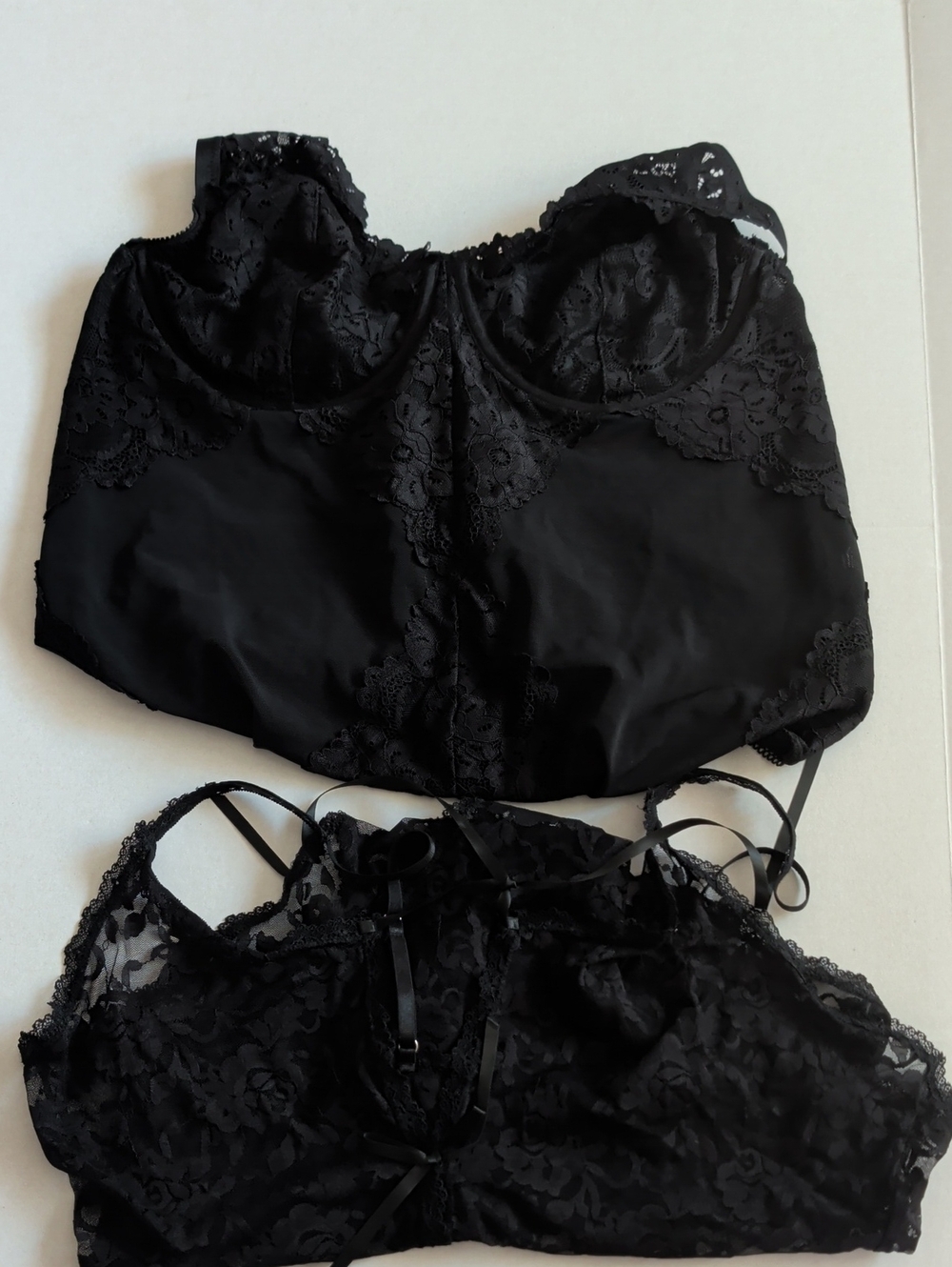 Torrid Curves Black Lace Bodysuit Bundle
